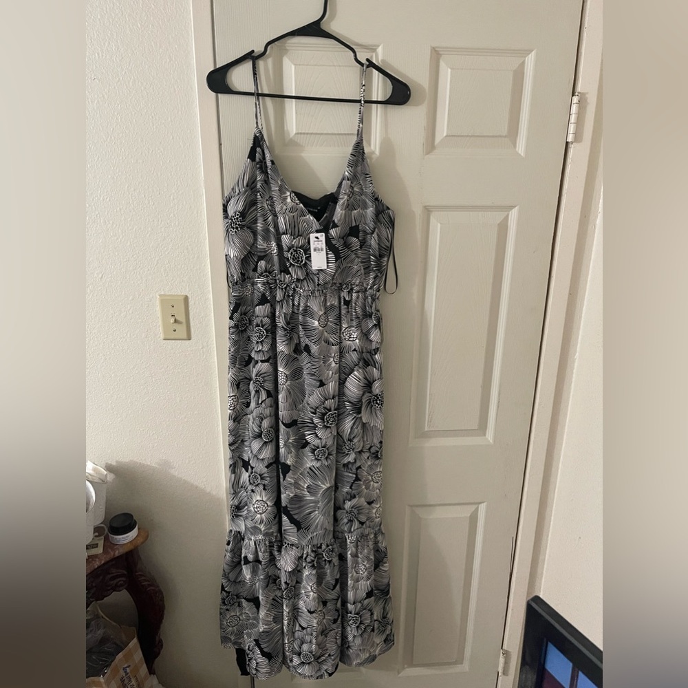 EXPRESS floral maxi dress